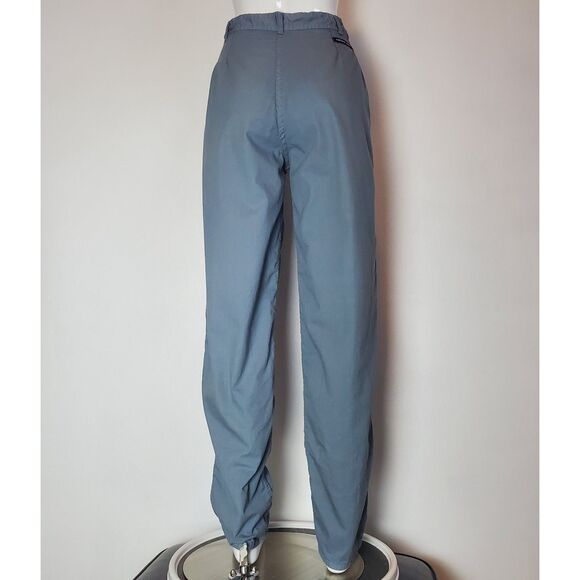 Vintage 80s Prime Cut Slate Blue Trousers - Picture 6 of 11
